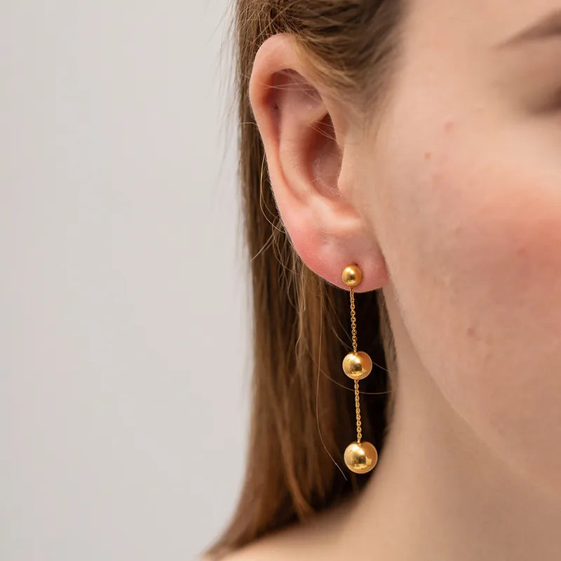 Balls earrings