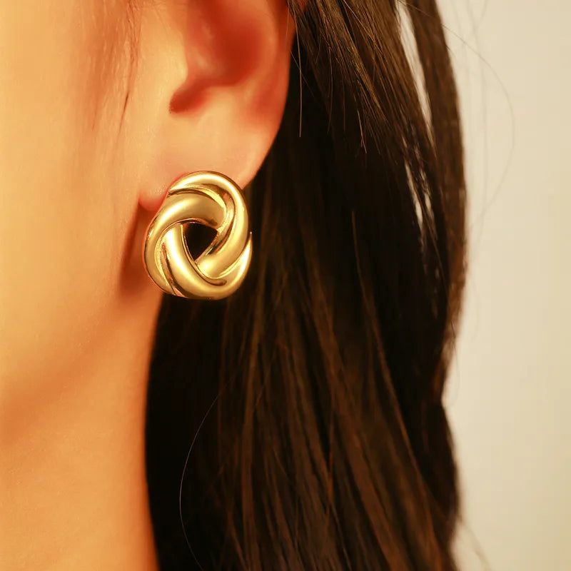 Radiant Knot earrings