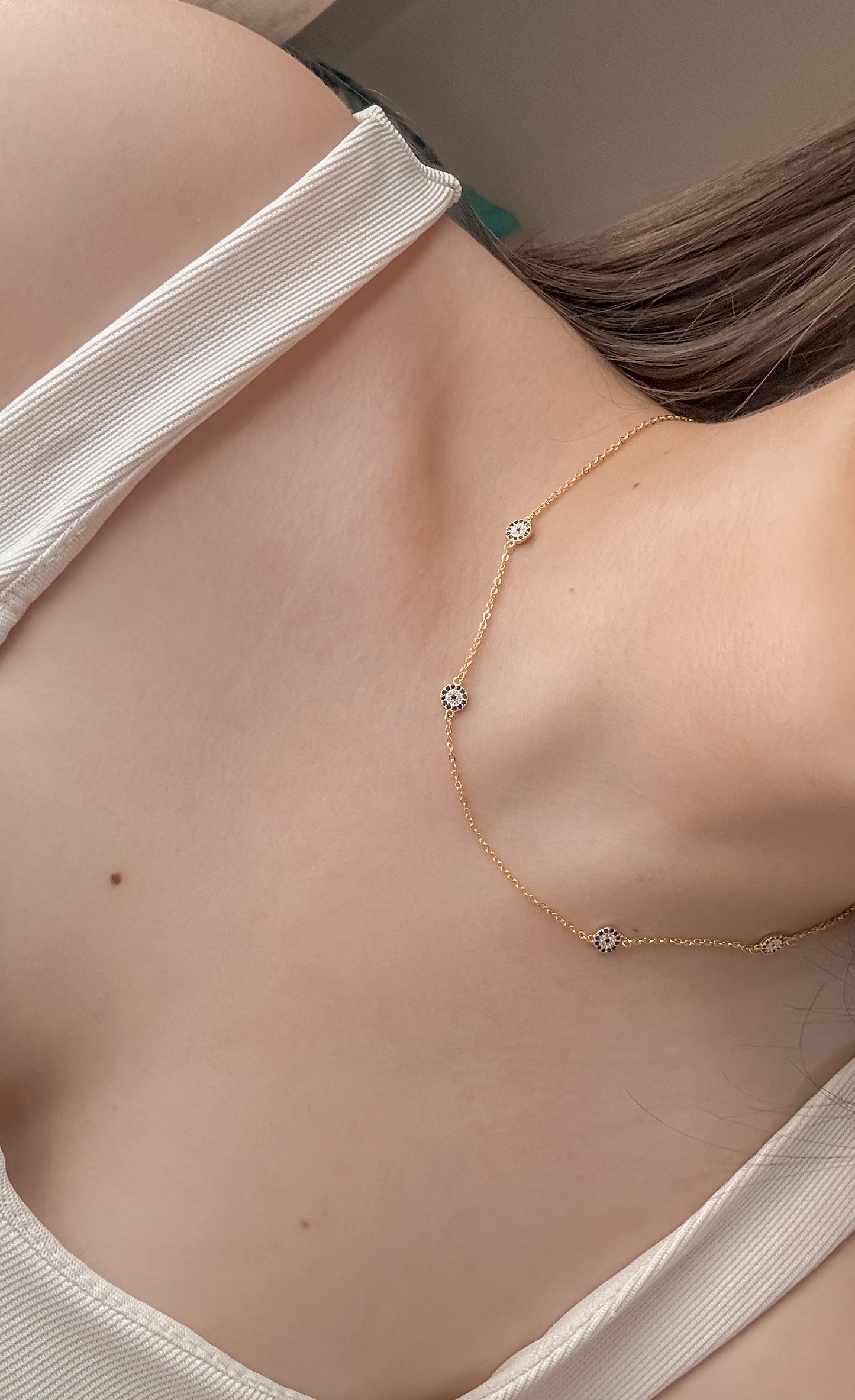 Evil eye necklace