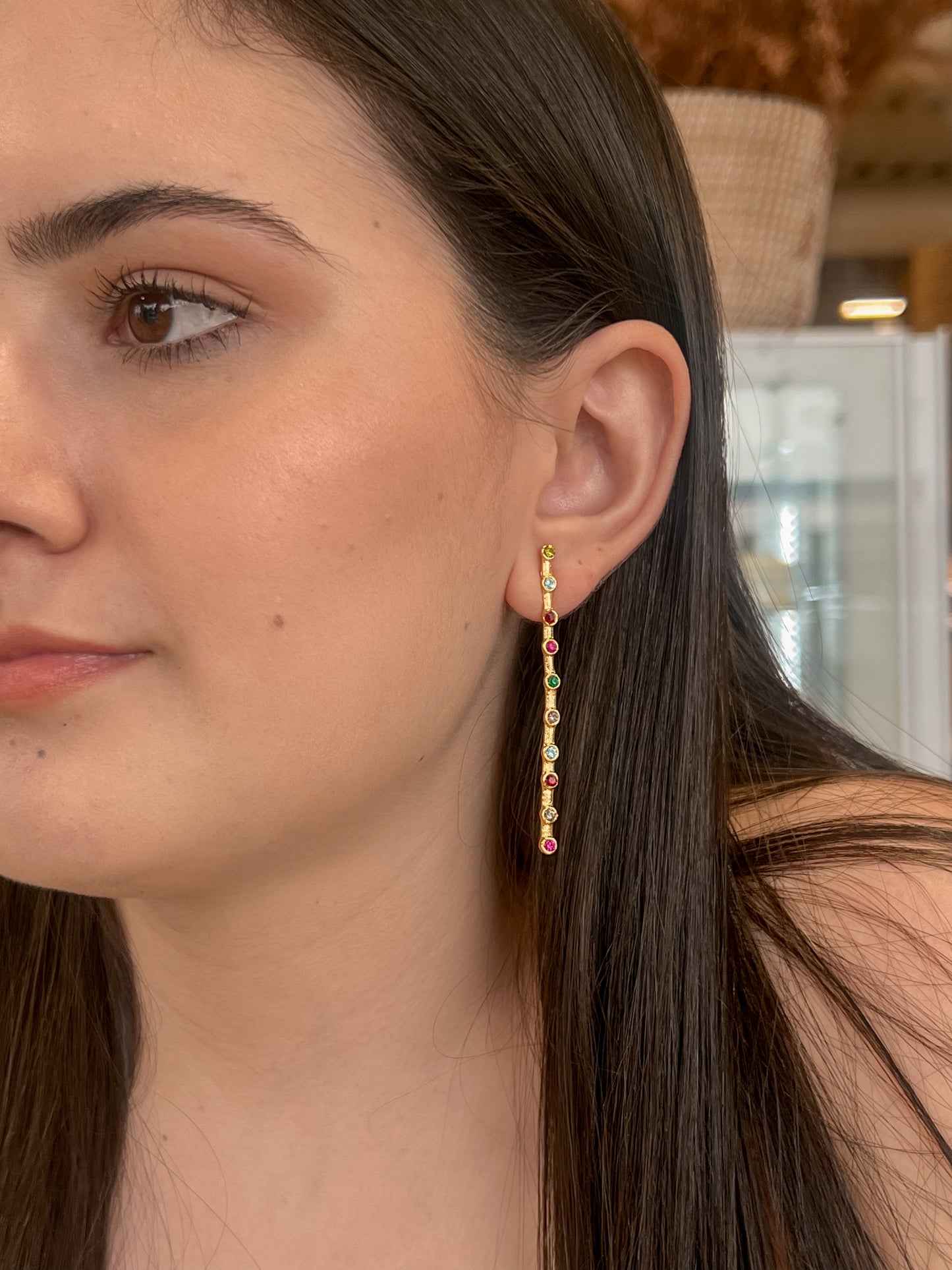 Gerbera earrings