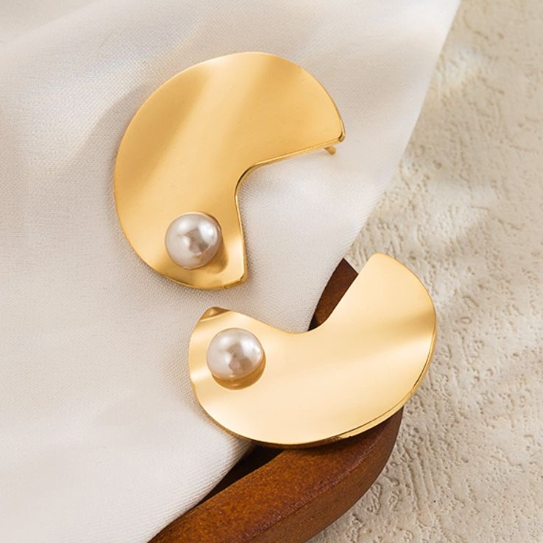 Snow earrings