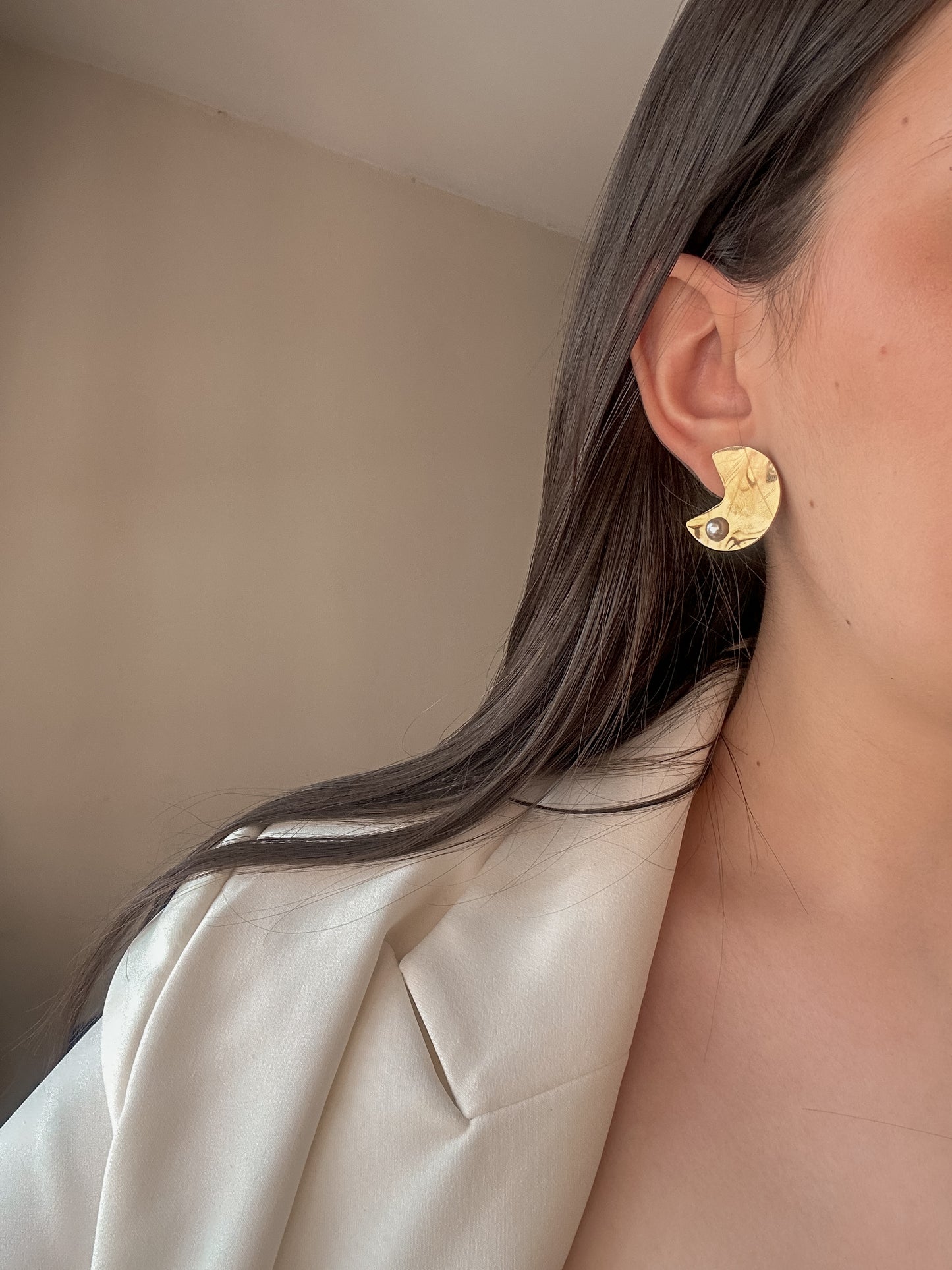 Snow earrings