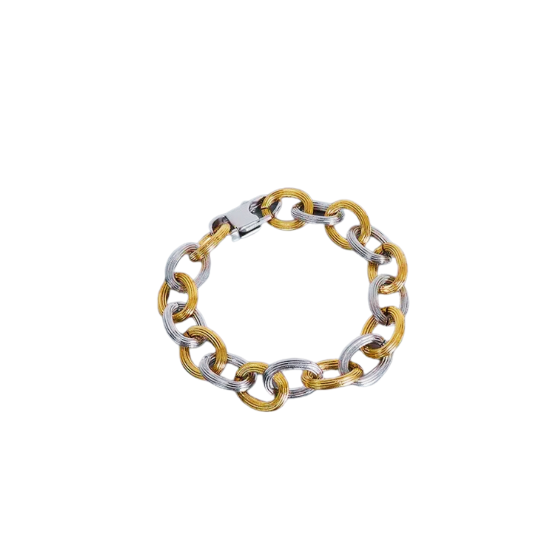 Two tone bracelet