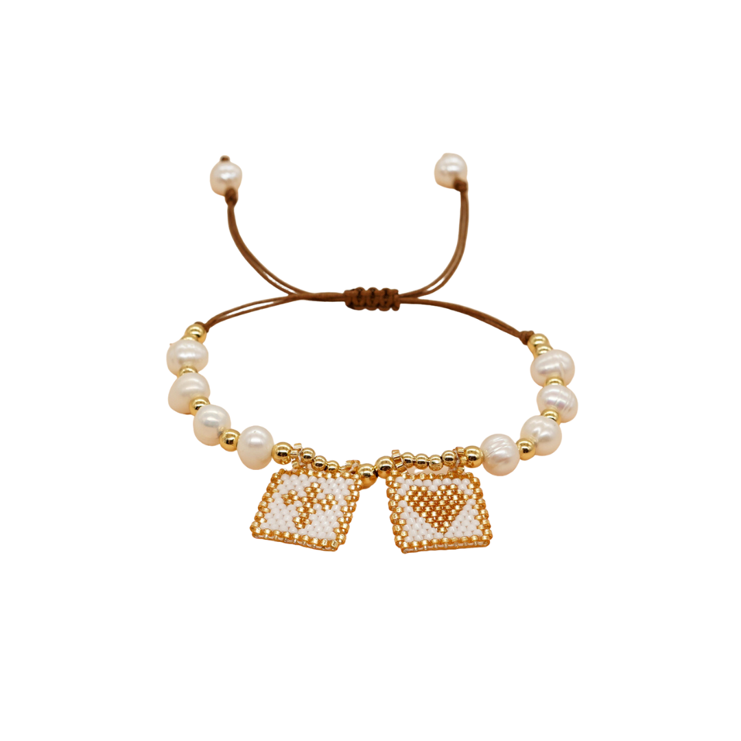 Pulsera escapulario de miyuki