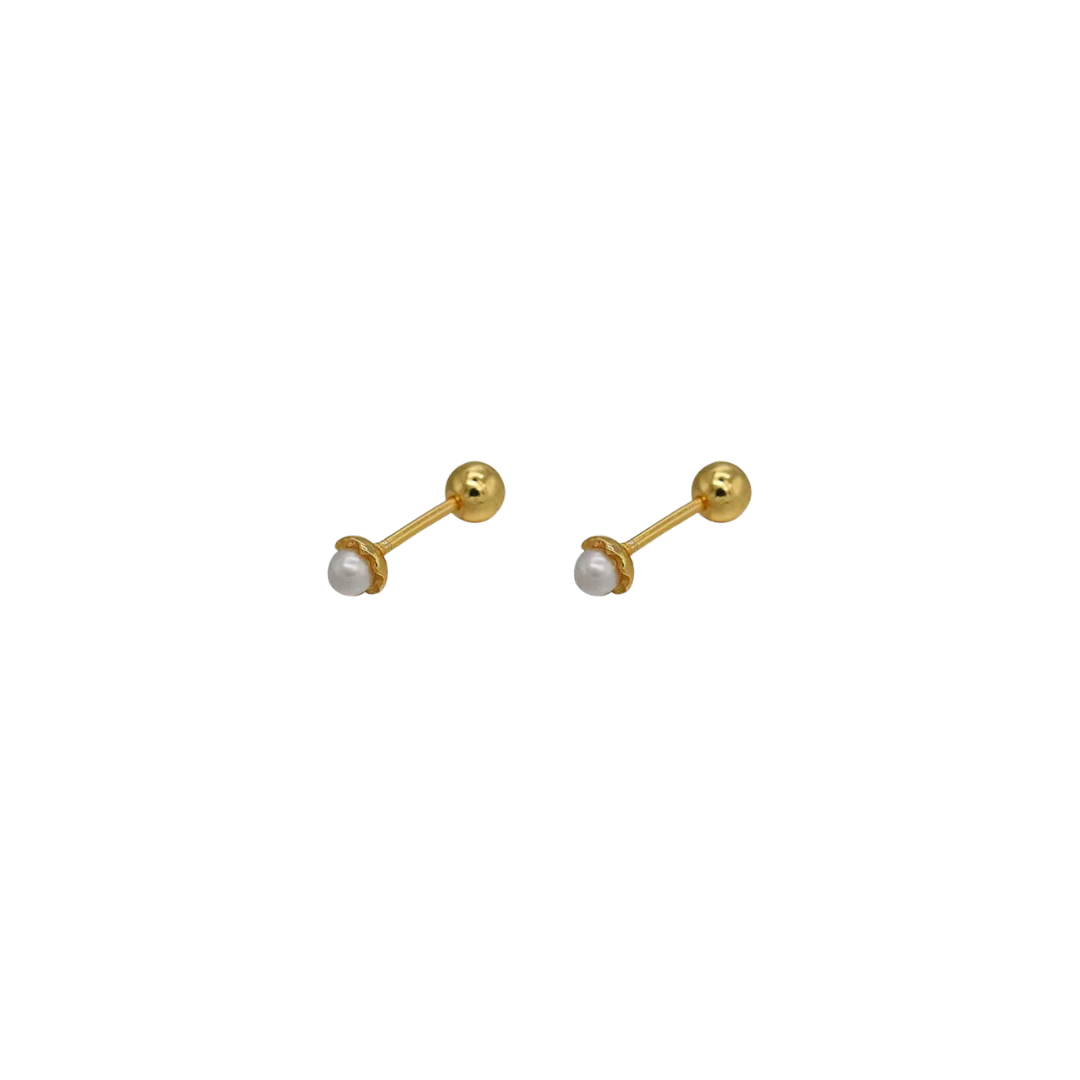 pearl piercings studs