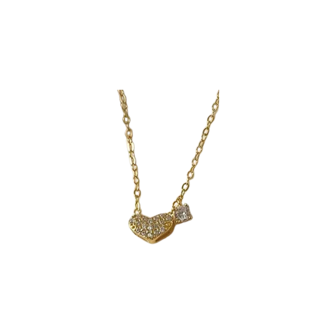 Dainty heart necklace
