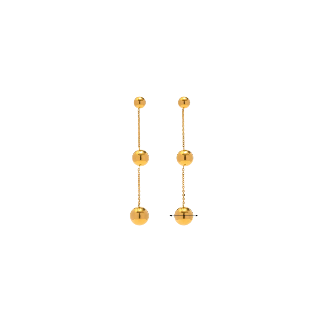 Balls earrings