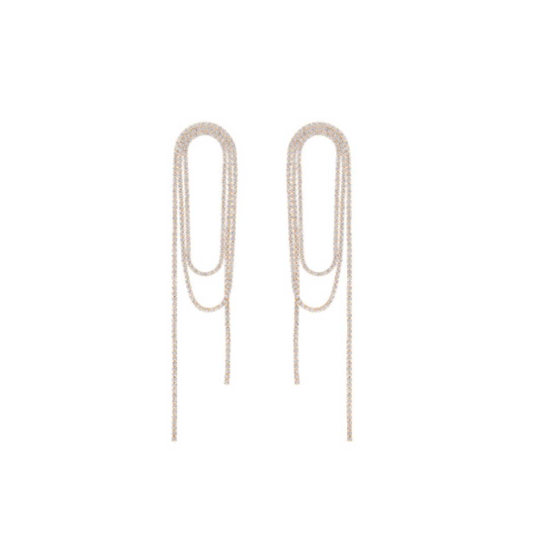 Angel fall earrings