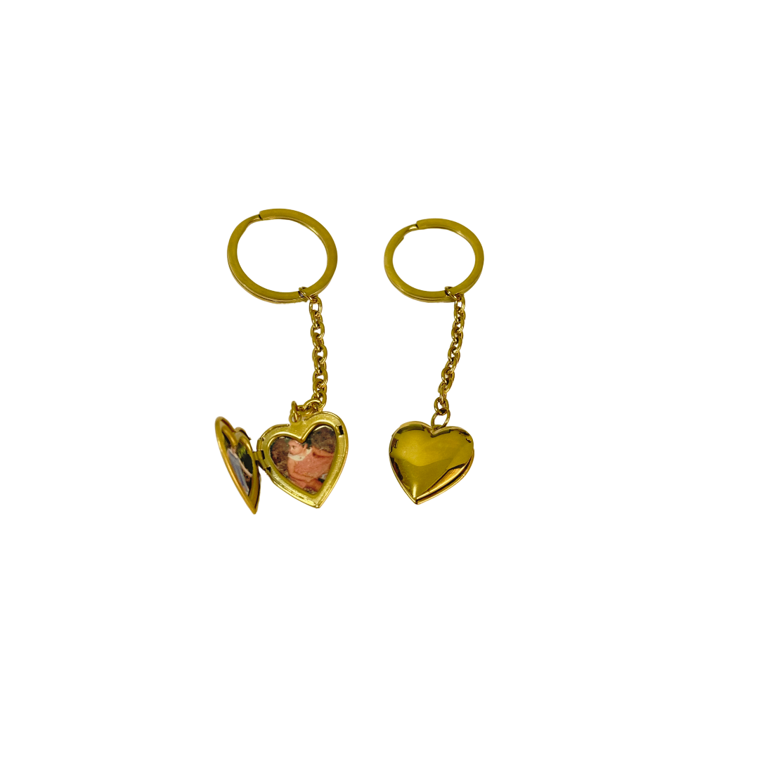 Llavero relicario (Incluye 1-2 fotos)