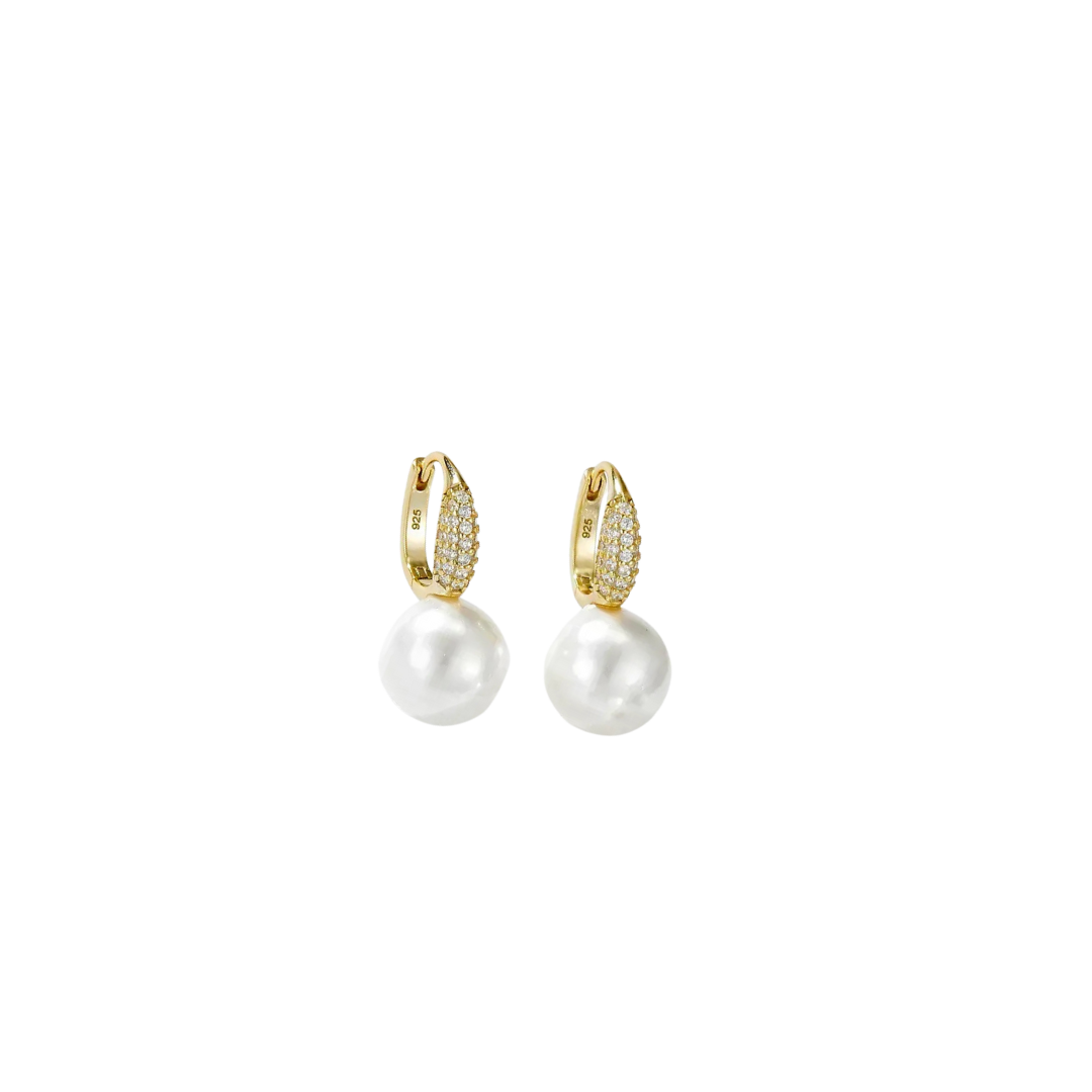 Pearl earrings