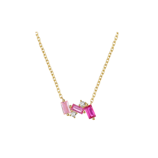 Pinky love necklace