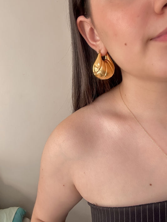 Big oval hoops