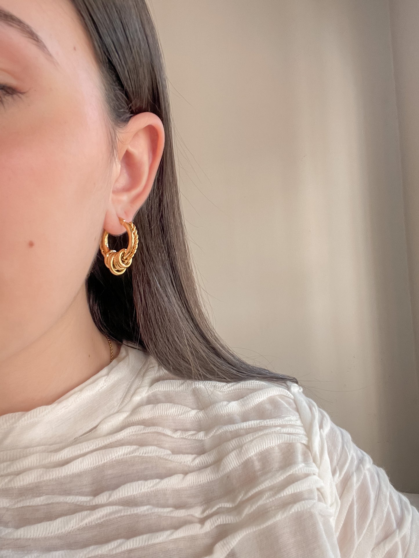 twisted hoops
