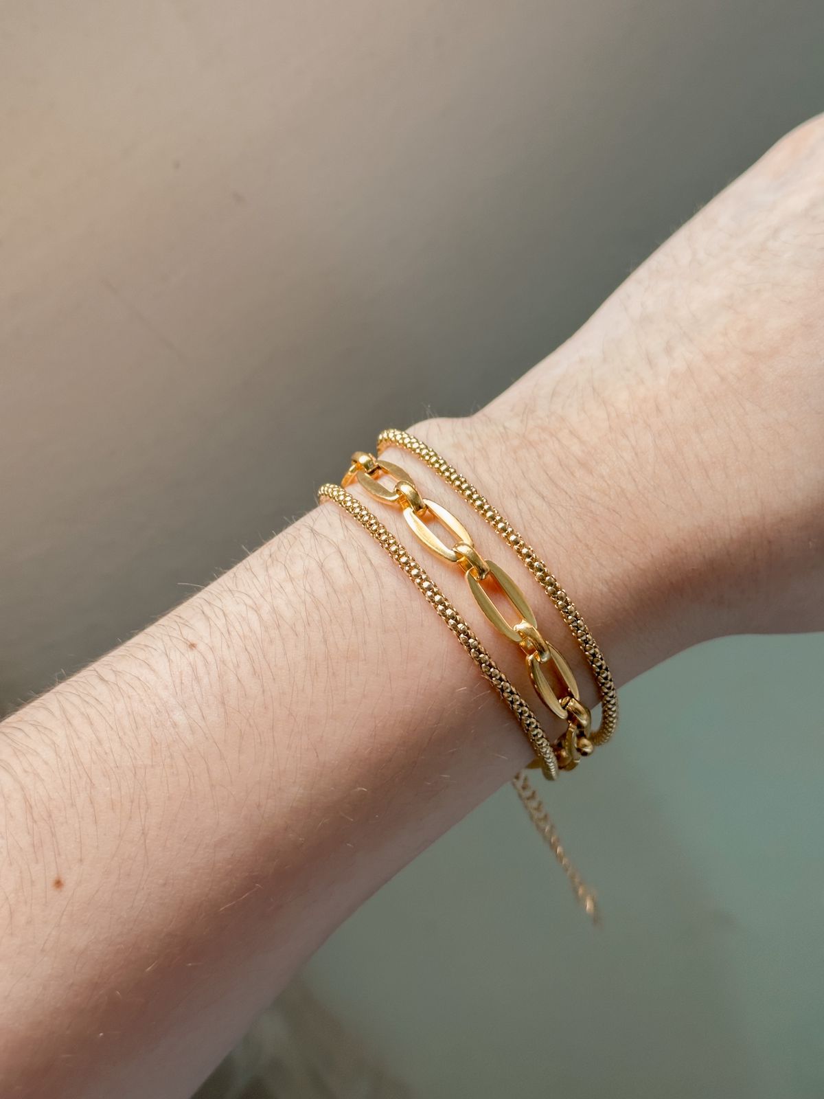 Link+snake bracelet