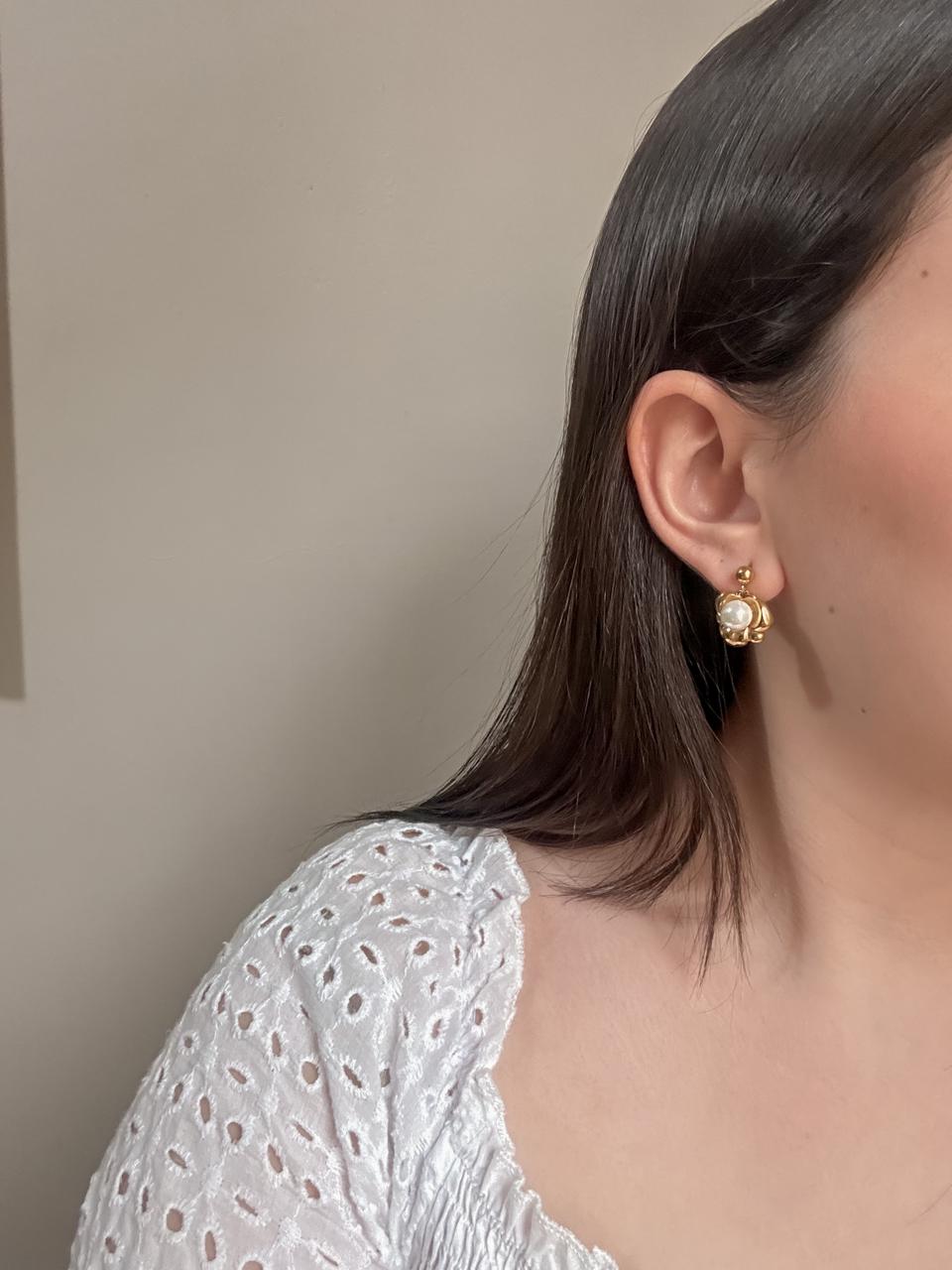 Mini Coral earrings