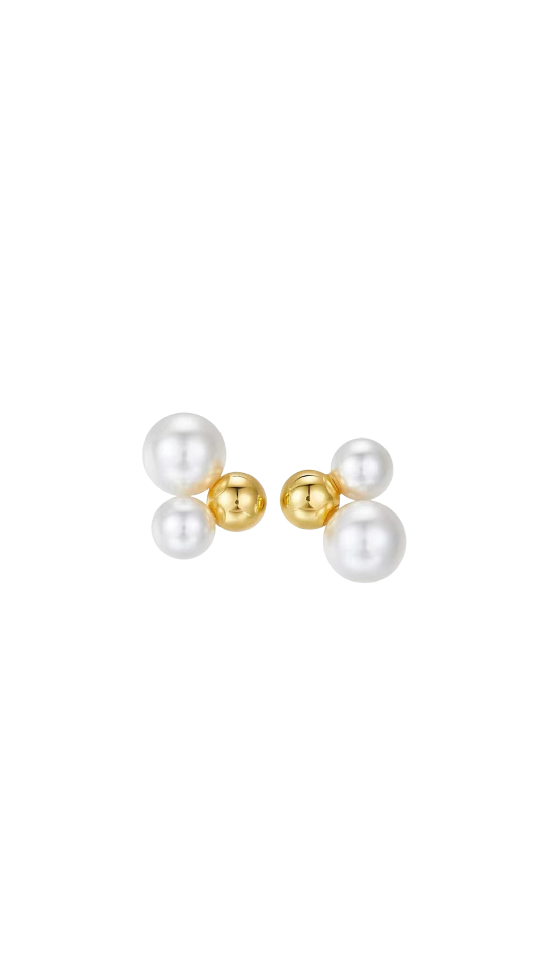 mini pearl studs
