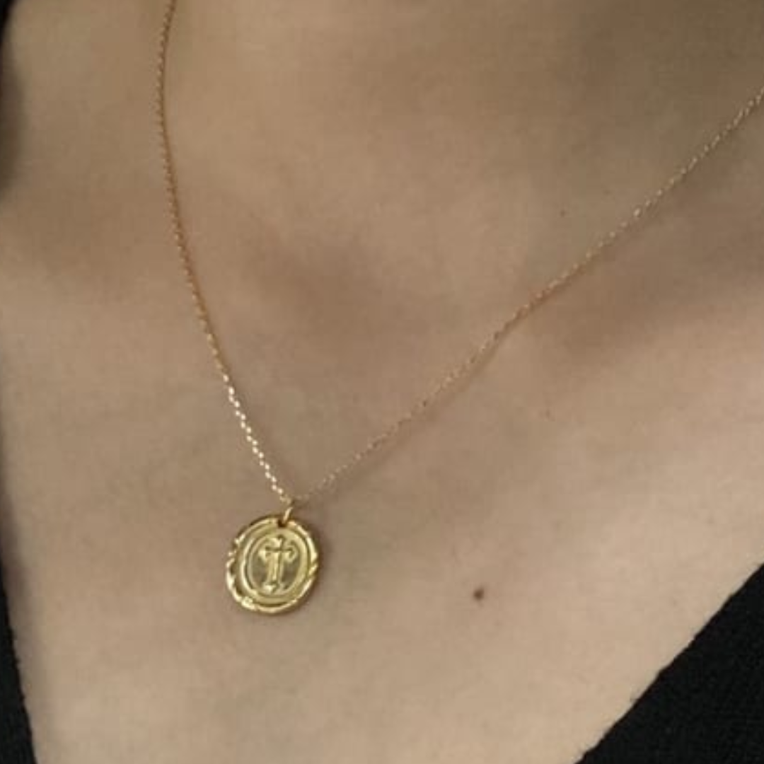 religious medal chain
