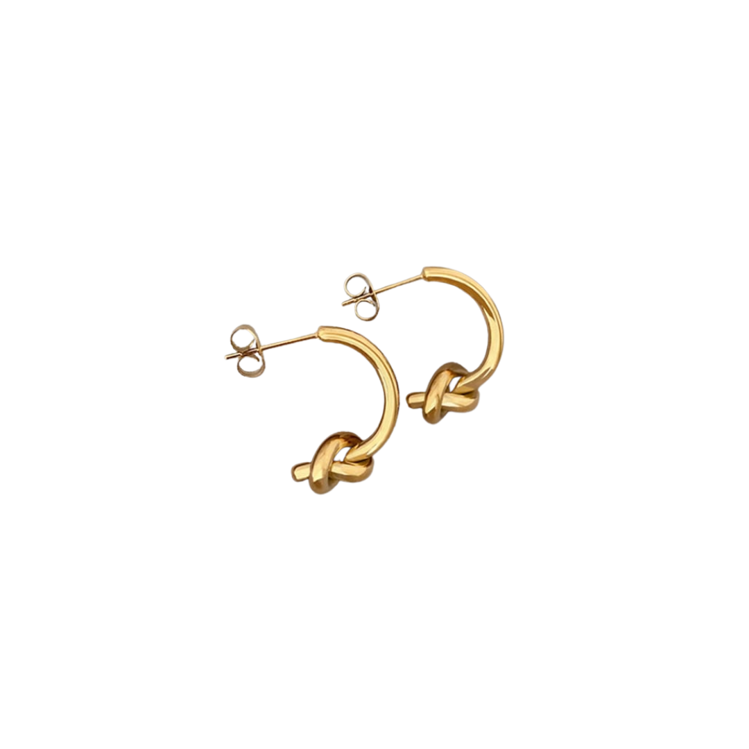 Knot earrings