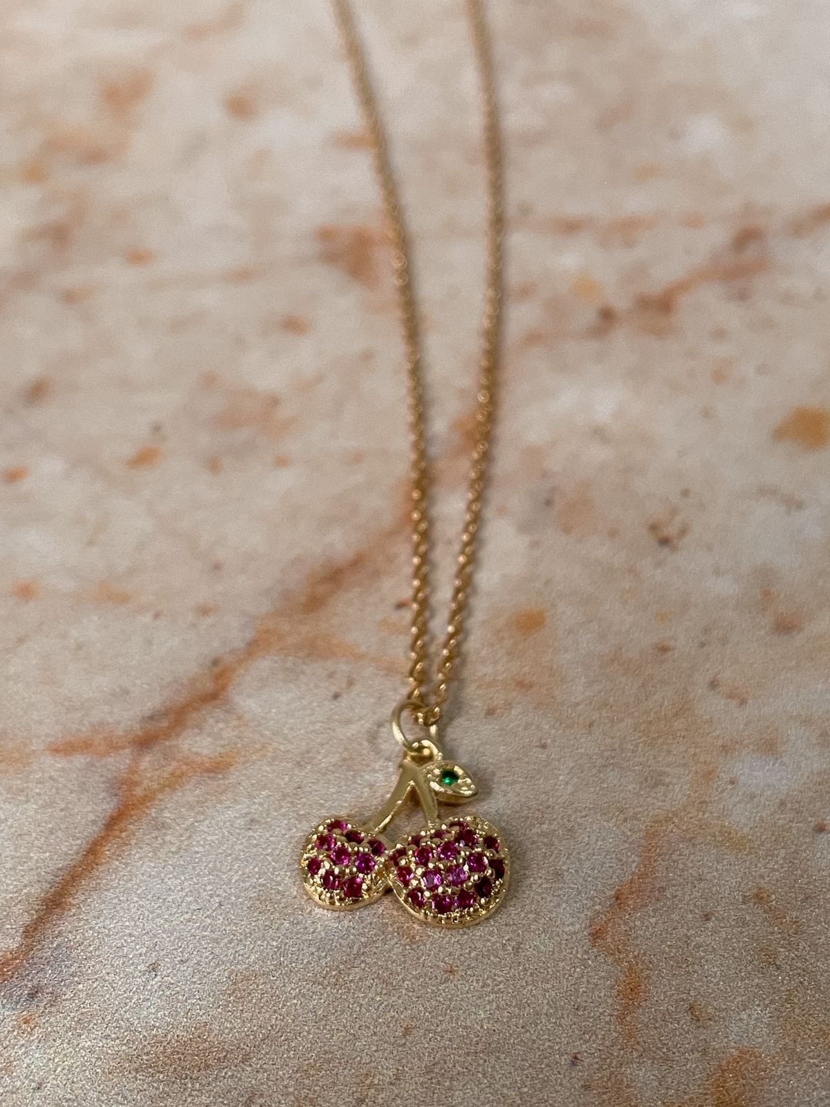 Cherry necklace