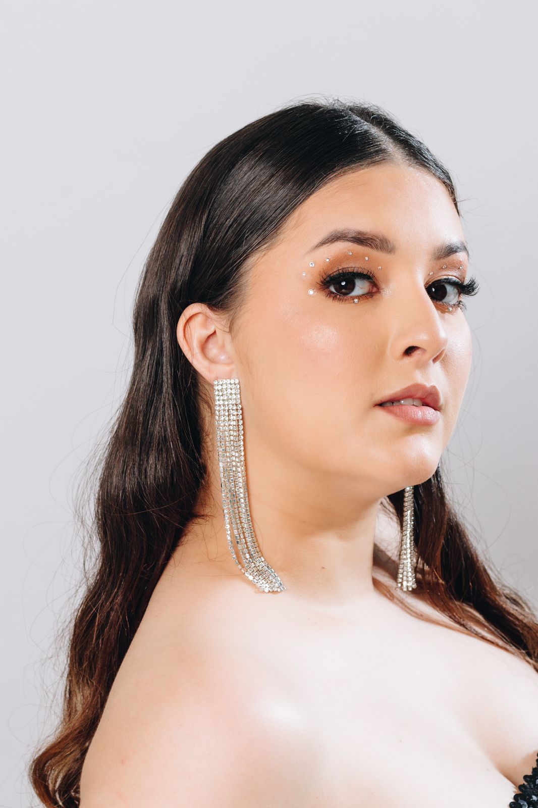 Crystal earrings