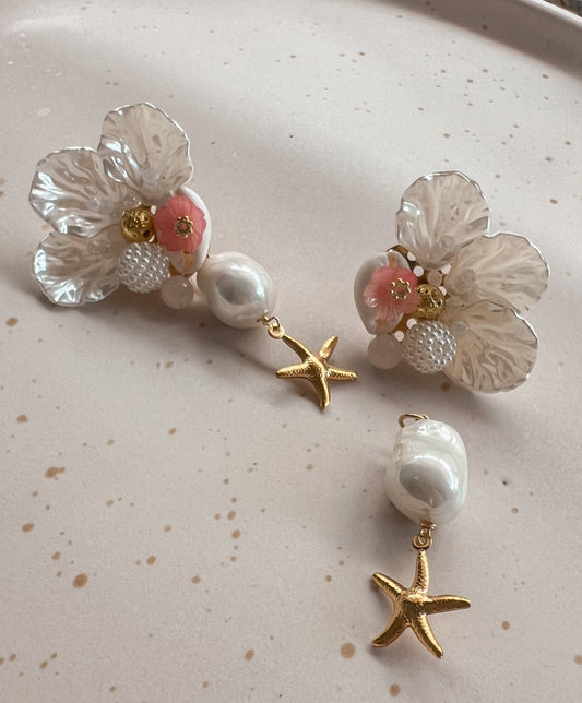 Coral earrings (doble uso)