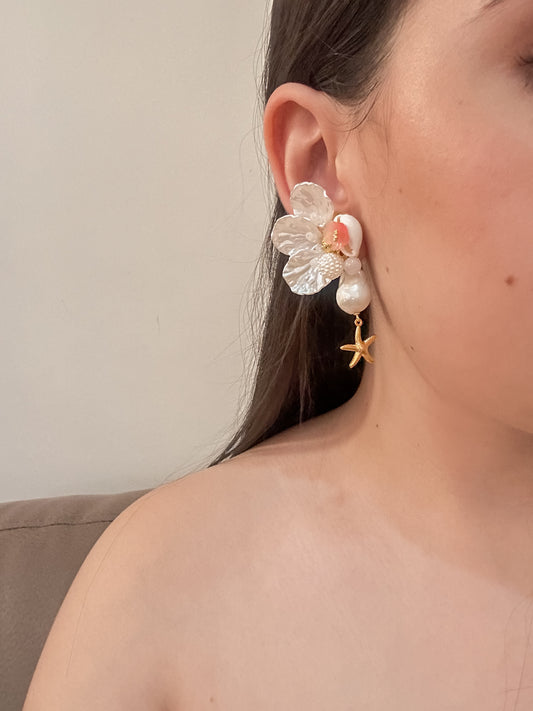 Coral earrings (doble uso)