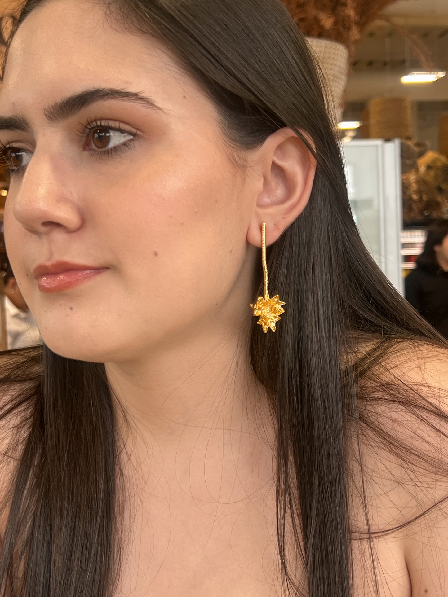 Dahlia earrings