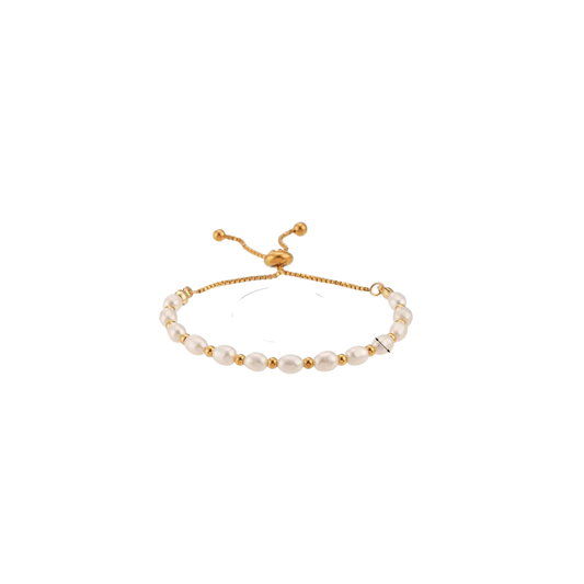 pearly bracelet (Adjustable)
