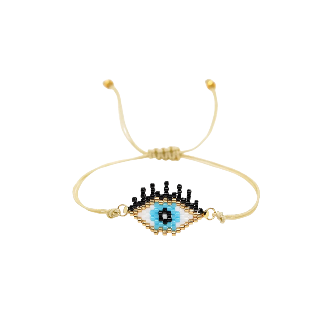 Turkish eye miyuki bracelet