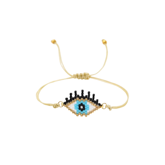 Turkish eye miyuki bracelet