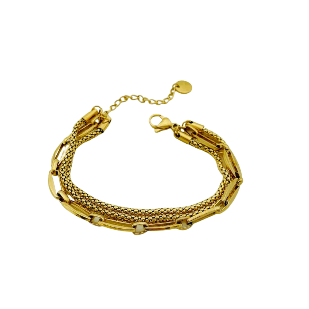 Link+snake bracelet