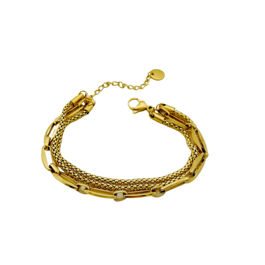 Link+snake bracelet