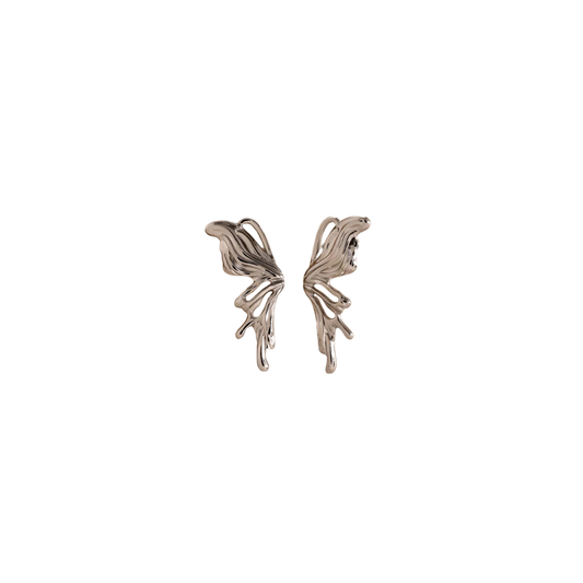 Silver Flight earrings