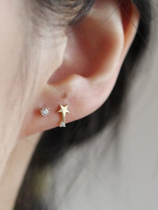 Star piercings studs