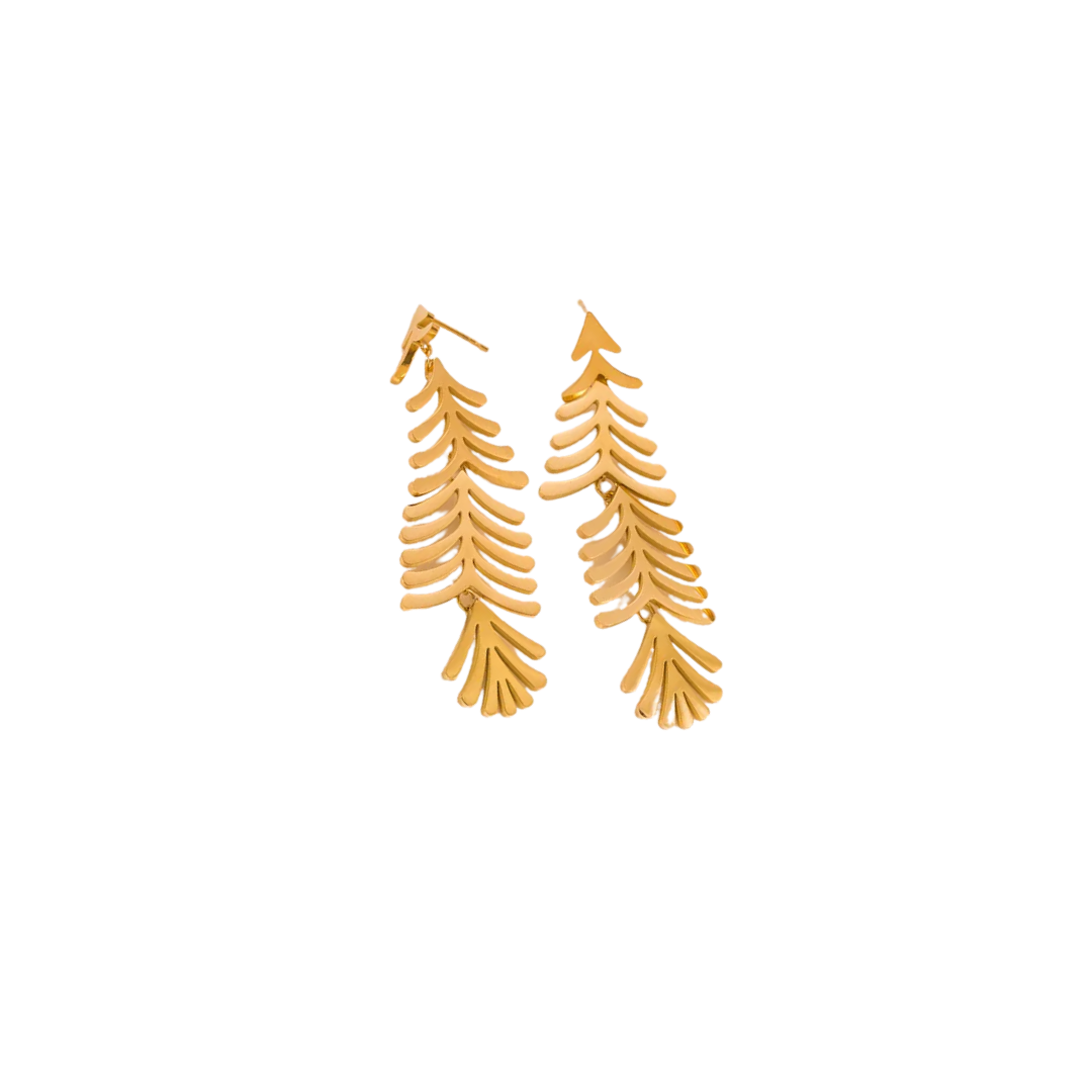 Leaves earrings