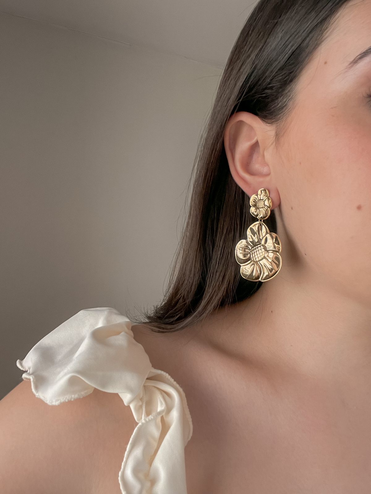 flowers earrings