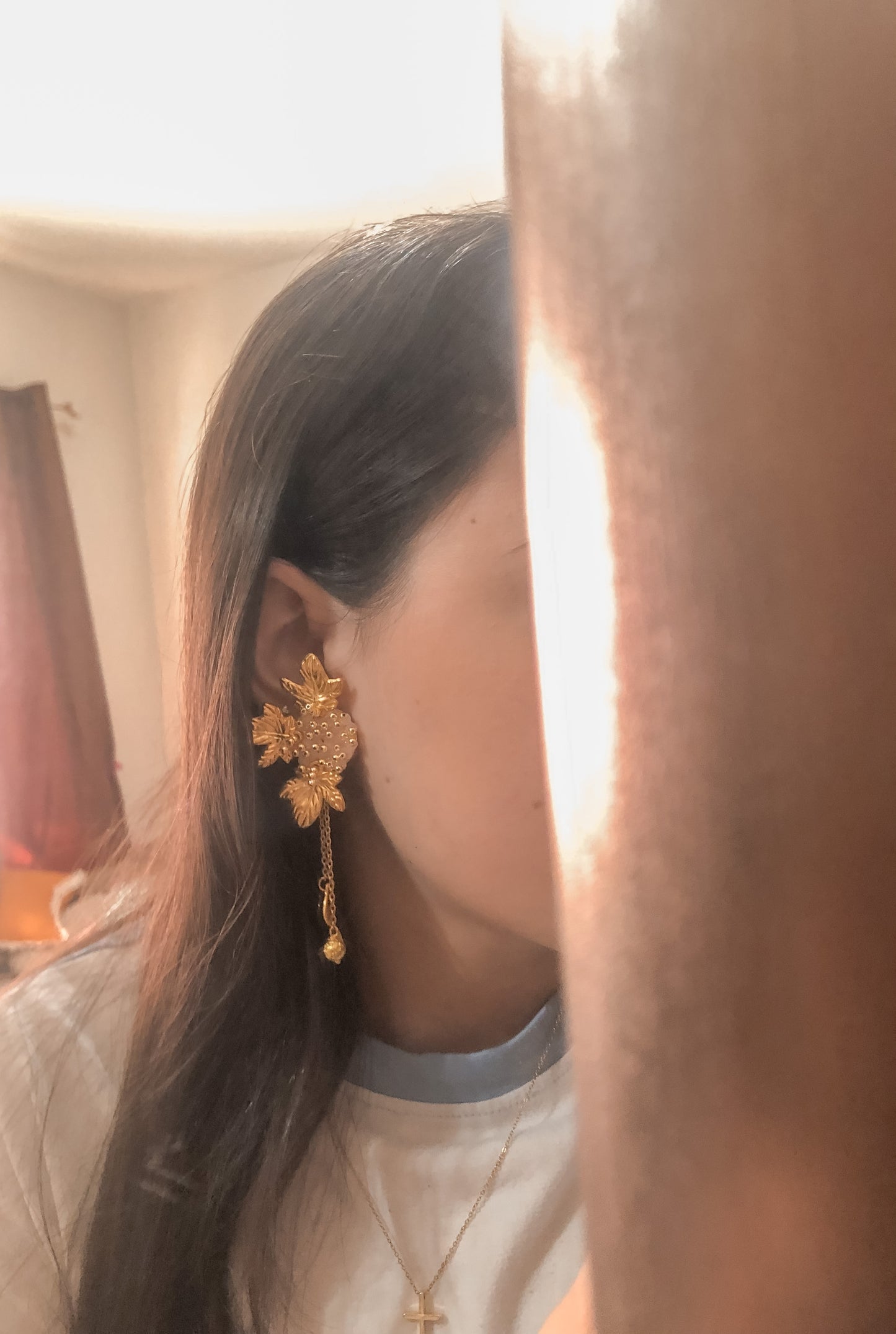 Irene earrings (Double use)