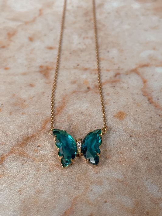 Big butterfly necklace