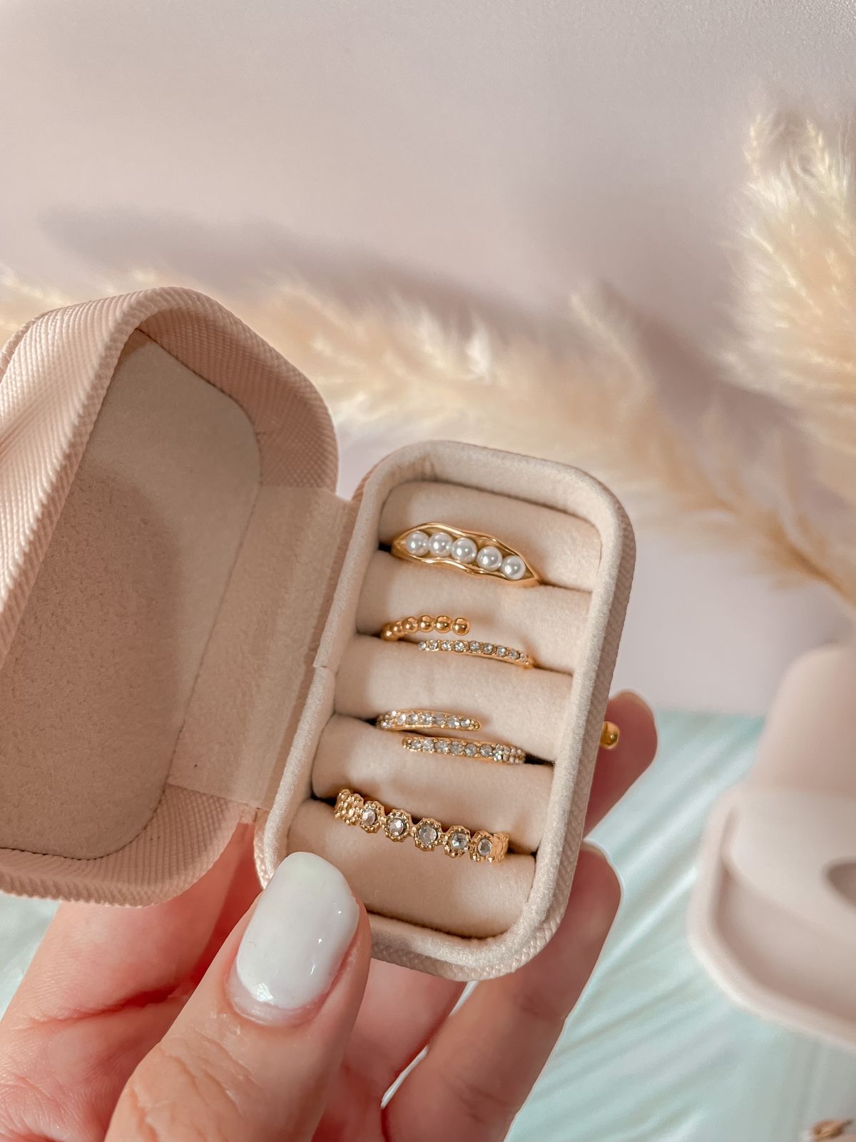 Mini Ring Holder Jewelry Box